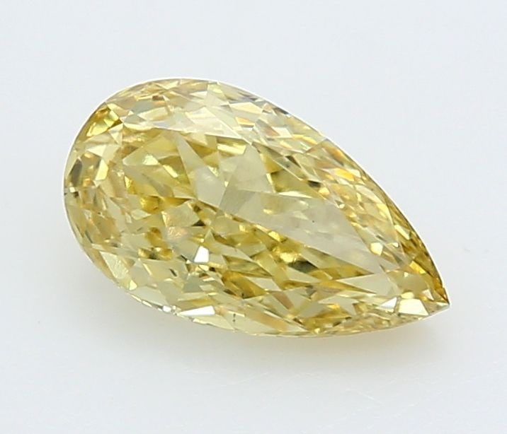 Loose Diamond - PEAR 1.68ct Fancy Vivid Yellow VS1: Loose Diamond - PEAR 1.68ct Fancy Vivid Yellow VS1 Source: This is a real non-mined Diamond that has been grown in a lab Shape: PEAR Carats: 1.68 Color: Fancy Vivid Yellow Certification: IGI Video: