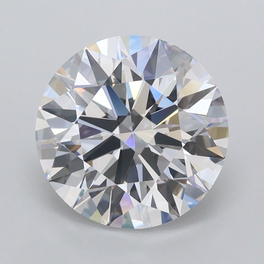 Ideal Loose Diamond - ROUND 2.47ct D VVS1: Ideal Loose Diamond - ROUND 2.47ct D VVS1 Source: This is a real non-mined Diamond that has been grown in a lab Shape: ROUND Carats: 2.47 Color: D Clarity: VVS1 Certification: IGI Video: