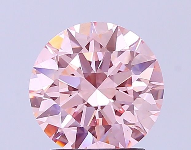Ideal Loose Diamond - ROUND 2.0ct Fancy Intense Pink VS1: Ideal Loose Diamond - ROUND 2.0ct Fancy Intense Pink VS1 Source: This is a real non-mined Diamond that has been grown in a lab Shape: ROUND Carats: 2.0 Color: Fancy Intense Pink Certification: IGI Vid