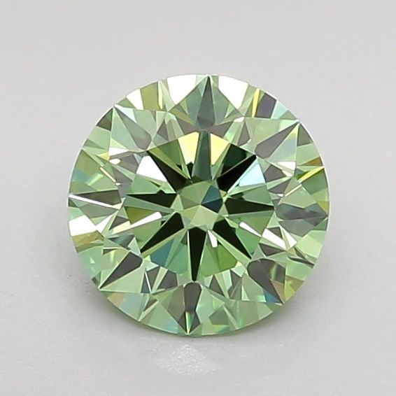 Ideal Loose Diamond - ROUND 0.96ct Fancy Vivid Green VVS2: Ideal Loose Diamond - ROUND 0.96ct Fancy Vivid Green VVS2 Source: This is a real non-mined Diamond that has been grown in a lab Shape: ROUND Carats: 0.96 Color: Fancy Vivid Green Certification: IGI