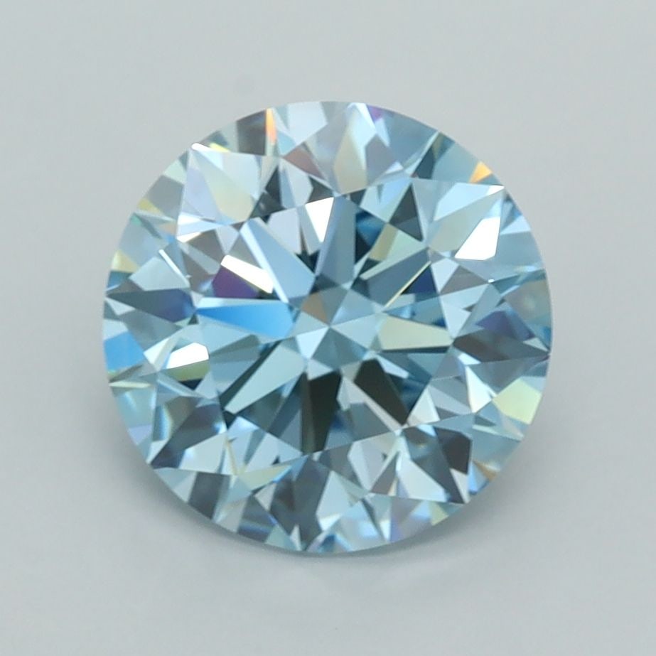 Ideal Loose Diamond - ROUND 2.54ct Fancy Vivid Blue VVS2: Ideal Loose Diamond - ROUND 2.54ct Fancy Vivid Blue VVS2 Source: This is a real non-mined Diamond that has been grown in a lab Shape: ROUND Carats: 2.54 Color: Fancy Vivid Blue Certification: IGI