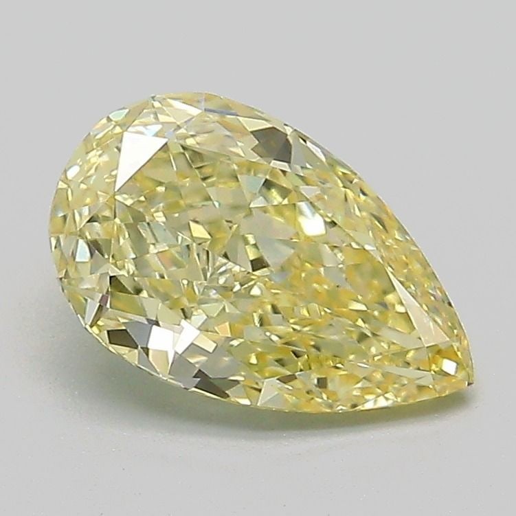 Loose Diamond - PEAR 1.39ct Fancy Yellow VS1: Loose Diamond - PEAR 1.39ct Fancy Yellow VS1 Source: This is a real non-mined Diamond that has been grown in a lab Shape: PEAR Carats: 1.39 Color: Fancy Yellow Certification: IGI Video: