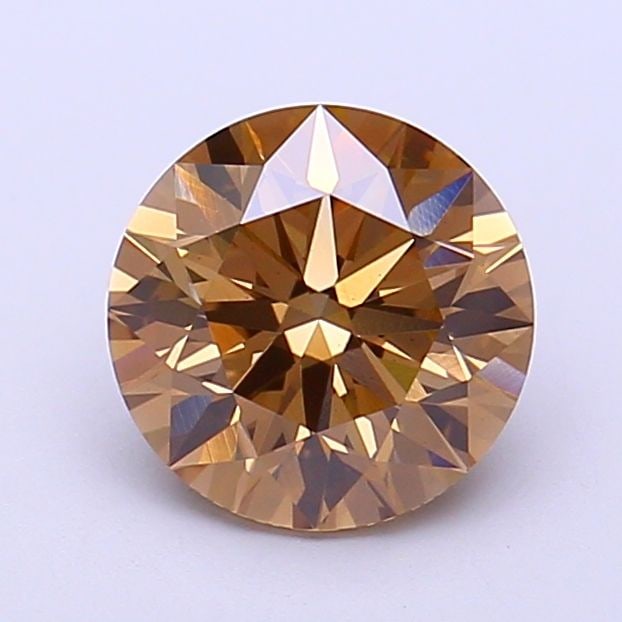 Ideal Loose Diamond - ROUND 1.59ct Fancy Brown VVS2: Ideal Loose Diamond - ROUND 1.59ct Fancy Brown VVS2 Source: This is a real non-mined Diamond that has been grown in a lab Shape: ROUND Carats: 1.59 Color: Fancy Brown Certification: IGI Video: