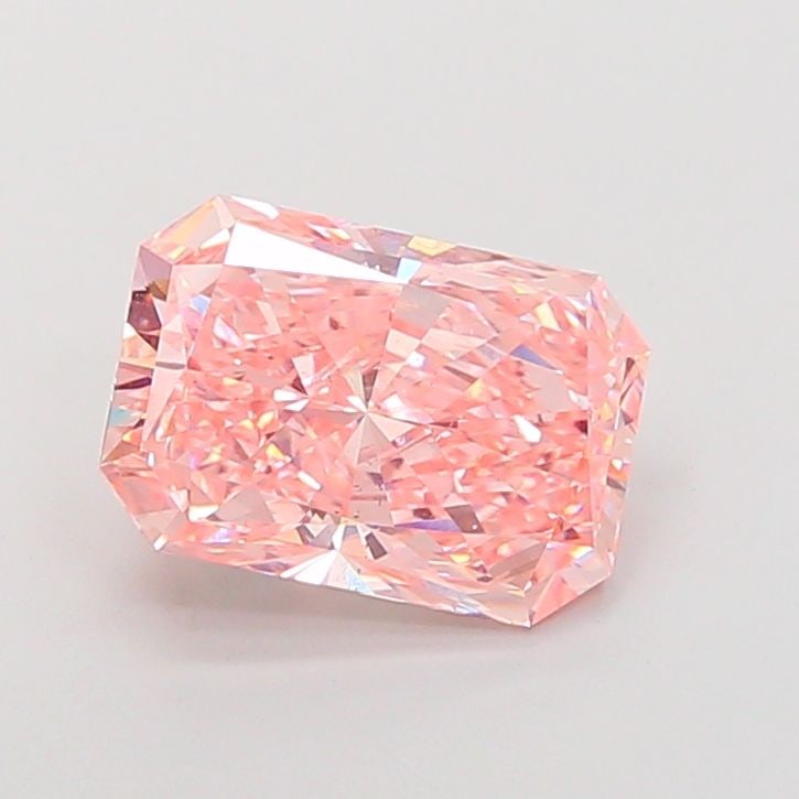 Loose Diamond - RADIANT 6.02ct Fancy Vivid Pink VS2: Loose Diamond - RADIANT 6.02ct Fancy Vivid Pink VS2 Source: This is a real non-mined Diamond that has been grown in a lab Shape: RADIANT Carats: 6.02 Color: Fancy Vivid Pink Certification: IGI Video: