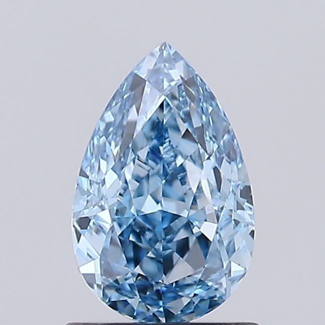 Loose Diamond - PEAR 1.11ct Fancy Vivid Blue VVS2: Loose Diamond - PEAR 1.11ct Fancy Vivid Blue VVS2 Source: This is a real non-mined Diamond that has been grown in a lab Shape: PEAR Carats: 1.11 Color: Fancy Vivid Blue Certification: IGI Video: