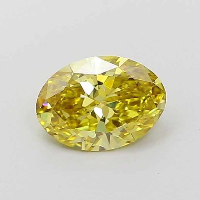 Loose Diamond - OVAL 1.02ct Fancy Vivid Yellow VVS2: Loose Diamond - OVAL 1.02ct Fancy Vivid Yellow VVS2 Source: This is a real non-mined Diamond that has been grown in a lab Shape: OVAL Carats: 1.02 Color: Fancy Vivid Yellow Certification: NONE Video: