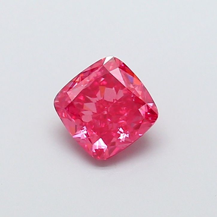 Loose Diamond - CUSHION BRILLIANT 1.3ct Fancy Vivid Pink VVS2: Loose Diamond - CUSHION BRILLIANT 1.3ct Fancy Vivid Pink VVS2 Source: This is a real non-mined Diamond that has been grown in a lab Shape: CUSHION BRILLIANT Carats: 1.3 Color: Fancy Vivid Pink Certifi