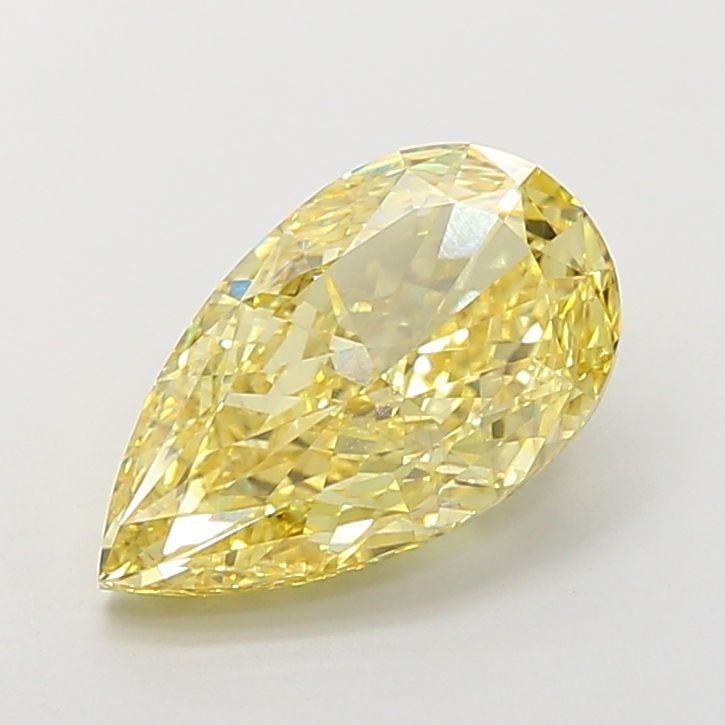 Loose Diamond - PEAR 5.02ct Fancy Intense Yellow VS2: Loose Diamond - PEAR 5.02ct Fancy Intense Yellow VS2 Source: This is a real non-mined Diamond that has been grown in a lab Shape: PEAR Carats: 5.02 Color: Fancy Intense Yellow Certification: IGI Video