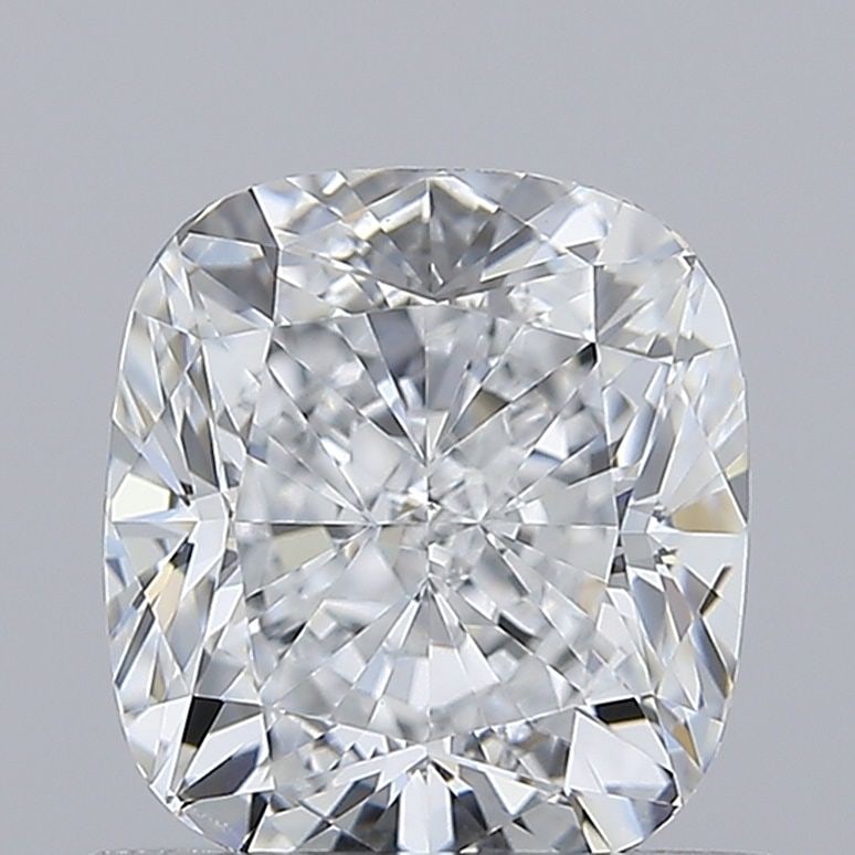 Loose Diamond - CUSHION MODIFIED 1.01ct D VVS2: Loose Diamond - CUSHION MODIFIED 1.01ct D VVS2 Source: This is a real non-mined Diamond that has been grown in a lab Shape: CUSHION MODIFIED Carats: 1.01 Color: D Clarity: VVS2 Certification: IGI Vide