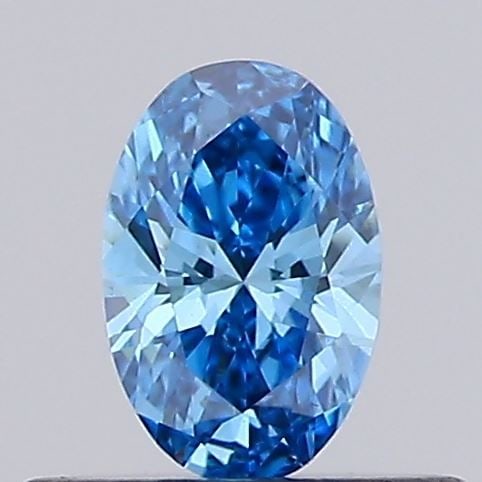 Loose Diamond - OVAL 0.27ct Fancy Vivid Blue VS1: Loose Diamond - OVAL 0.27ct Fancy Vivid Blue VS1 Source: This is a real non-mined Diamond that has been grown in a lab Shape: OVAL Carats: 0.27 Color: Fancy Vivid Blue Certification: NONE Video: