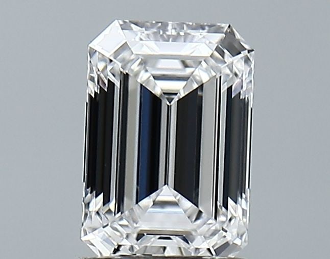 Loose Diamond - EMERALD 1.07ct D VVS2: Loose Diamond - EMERALD 1.07ct D VVS2 Source: This is a real non-mined Diamond that has been grown in a lab Shape: EMERALD Carats: 1.07 Color: D Clarity: VVS2 Certification: GIA Video: