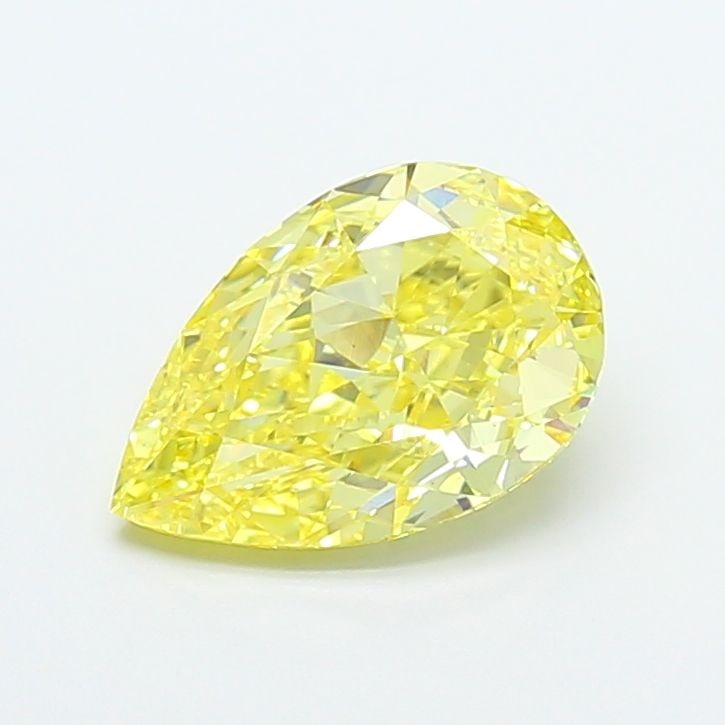 Loose Diamond - PEAR 2.5ct Fancy Intense Yellow VS1: Loose Diamond - PEAR 2.5ct Fancy Intense Yellow VS1 Source: This is a real non-mined Diamond that has been grown in a lab Shape: PEAR Carats: 2.5 Color: Fancy Intense Yellow Certification: IGI Video: