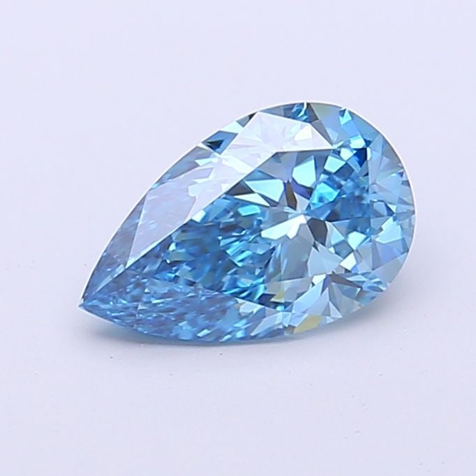 Loose Diamond - PEAR 1.03ct Fancy Vivid Blue VVS2: Loose Diamond - PEAR 1.03ct Fancy Vivid Blue VVS2 Source: This is a real non-mined Diamond that has been grown in a lab Shape: PEAR Carats: 1.03 Color: Fancy Vivid Blue Certification: IGI Video: