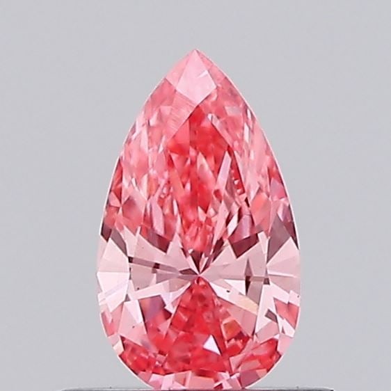 Loose Diamond - PEAR 0.23ct Fancy Vivid Pink VVS2: Loose Diamond - PEAR 0.23ct Fancy Vivid Pink VVS2 Source: This is a real non-mined Diamond that has been grown in a lab Shape: PEAR Carats: 0.23 Color: Fancy Vivid Pink Certification: NONE The Diamond