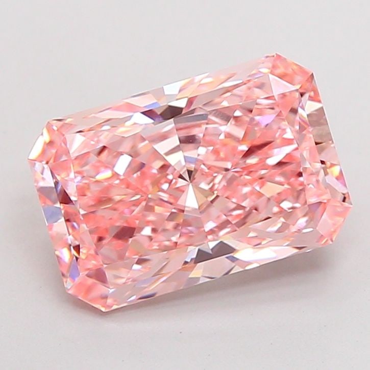 Loose Diamond - RADIANT 4.01ct Fancy Vivid Pink VVS1: Loose Diamond - RADIANT 4.01ct Fancy Vivid Pink VVS1 Source: This is a real non-mined Diamond that has been grown in a lab Shape: RADIANT Carats: 4.01 Color: Fancy Vivid Pink Certification: IGI Video: