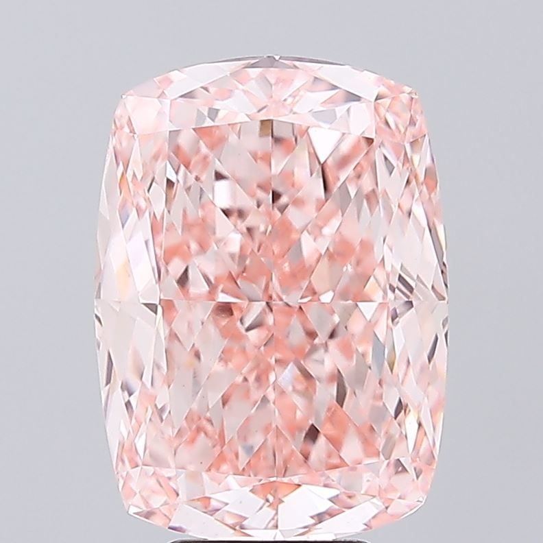 Loose Diamond - CUSHION MODIFIED 8.03ct Fancy Intense Pink VVS2: Loose Diamond - CUSHION MODIFIED 8.03ct Fancy Intense Pink VVS2 Source: This is a real non-mined Diamond that has been grown in a lab Shape: CUSHION MODIFIED Carats: 8.03 Color: Fancy Intense Pink Cer