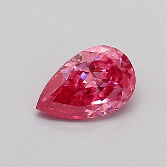 Loose Diamond - PEAR 0.33ct Fancy Vivid Pink VVS2: Loose Diamond - PEAR 0.33ct Fancy Vivid Pink VVS2 Source: This is a real non-mined Diamond that has been grown in a lab Shape: PEAR Carats: 0.33 Color: Fancy Vivid Pink Certification: IGI Video: