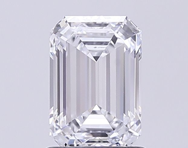 Loose Diamond - EMERALD 1.36ct D VVS1: Loose Diamond - EMERALD 1.36ct D VVS1 Source: This is a real non-mined Diamond that has been grown in a lab Shape: EMERALD Carats: 1.36 Color: D Clarity: VVS1 Certification: IGI Video: