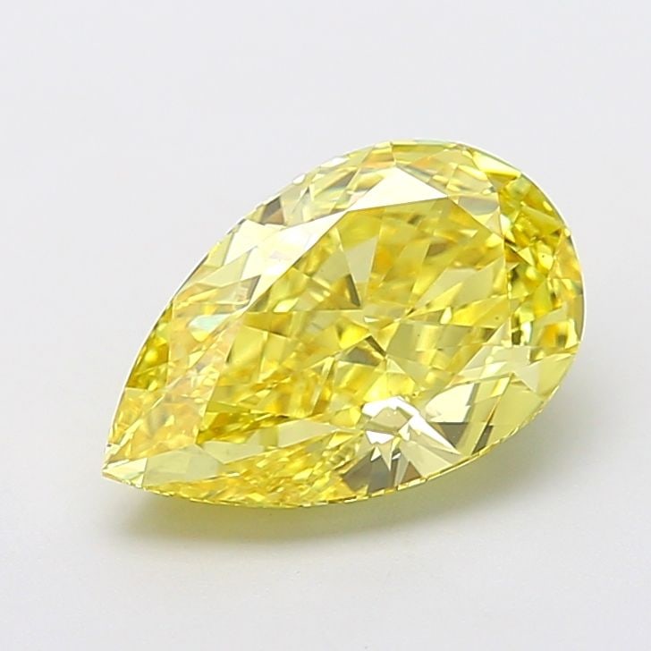 Loose Diamond - PEAR 3.5ct Fancy Vivid Yellow VS1: Loose Diamond - PEAR 3.5ct Fancy Vivid Yellow VS1 Source: This is a real non-mined Diamond that has been grown in a lab Shape: PEAR Carats: 3.5 Color: Fancy Vivid Yellow Certification: IGI Video: