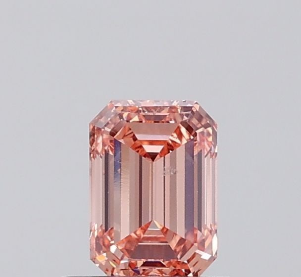 Loose Diamond - EMERALD 0.7ct Fancy Intense Brownish Orange SI2: Loose Diamond - EMERALD 0.7ct Fancy Intense Brownish Orange SI2 Source: This is a real non-mined Diamond that has been grown in a lab Shape: EMERALD Carats: 0.7 Color: Fancy Intense Brownish Orange Ce