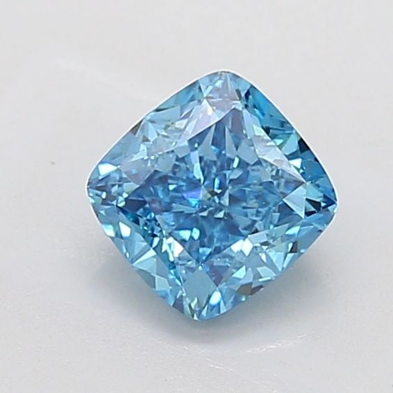 Loose Diamond - CUSHION MODIFIED 1.58ct Fancy Vivid Blue VS1: Loose Diamond - CUSHION MODIFIED 1.58ct Fancy Vivid Blue VS1 Source: This is a real non-mined Diamond that has been grown in a lab Shape: CUSHION MODIFIED Carats: 1.58 Color: Fancy Vivid Blue Certific