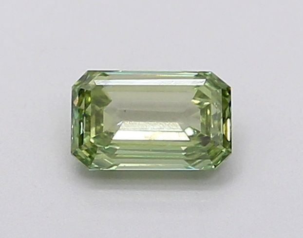 Loose Diamond - EMERALD 0.38ct Fancy Intense Green VS2: Loose Diamond - EMERALD 0.38ct Fancy Intense Green VS2 Source: This is a real non-mined Diamond that has been grown in a lab Shape: EMERALD Carats: 0.38 Color: Fancy Intense Green Certification: IGI V