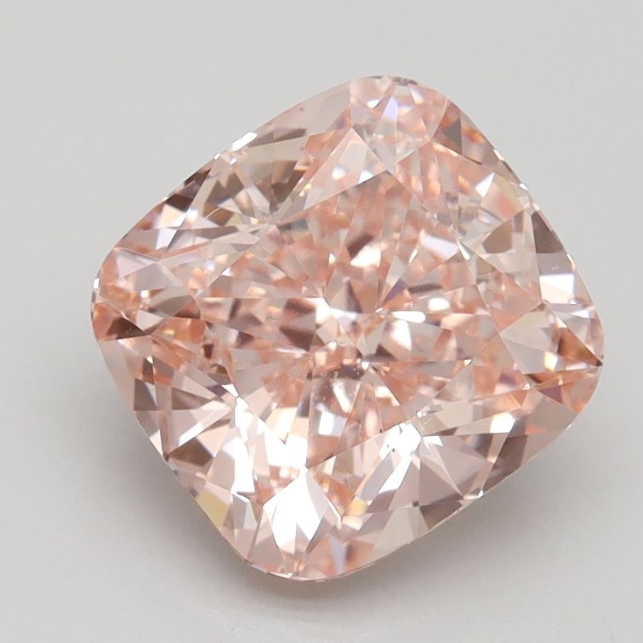 Loose Diamond - CUSHION BRILLIANT 3.14ct Fancy Intense Pink VS1: Loose Diamond - CUSHION BRILLIANT 3.14ct Fancy Intense Pink VS1 Source: This is a real non-mined Diamond that has been grown in a lab Shape: CUSHION BRILLIANT Carats: 3.14 Color: Fancy Intense Pink Ce