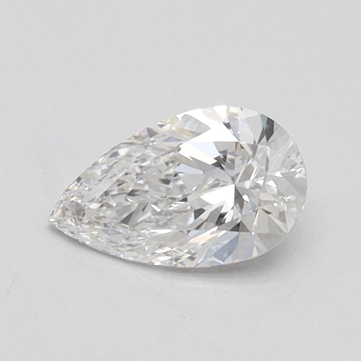 Loose Diamond - PEAR 0.5ct E VVS2: Loose Diamond - PEAR 0.5ct E VVS2 Source: This is a real non-mined Diamond that has been grown in a lab Shape: PEAR Carats: 0.5 Color: E Clarity: VVS2 Certification: IGI Video: