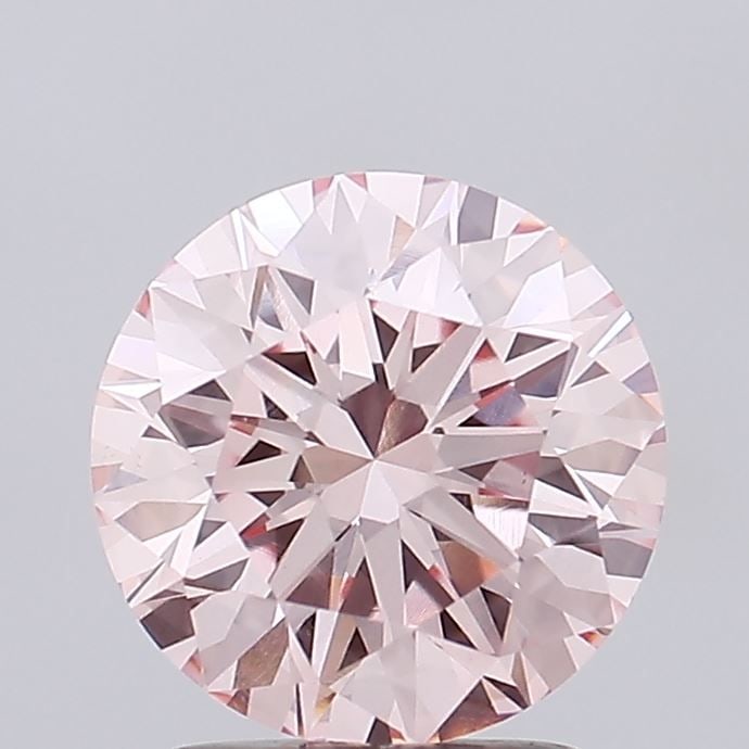 Ideal Loose Diamond - ROUND 2.03ct Fancy Intense Pink VVS2: Ideal Loose Diamond - ROUND 2.03ct Fancy Intense Pink VVS2 Source: This is a real non-mined Diamond that has been grown in a lab Shape: ROUND Carats: 2.03 Color: Fancy Intense Pink Certification: IGI 