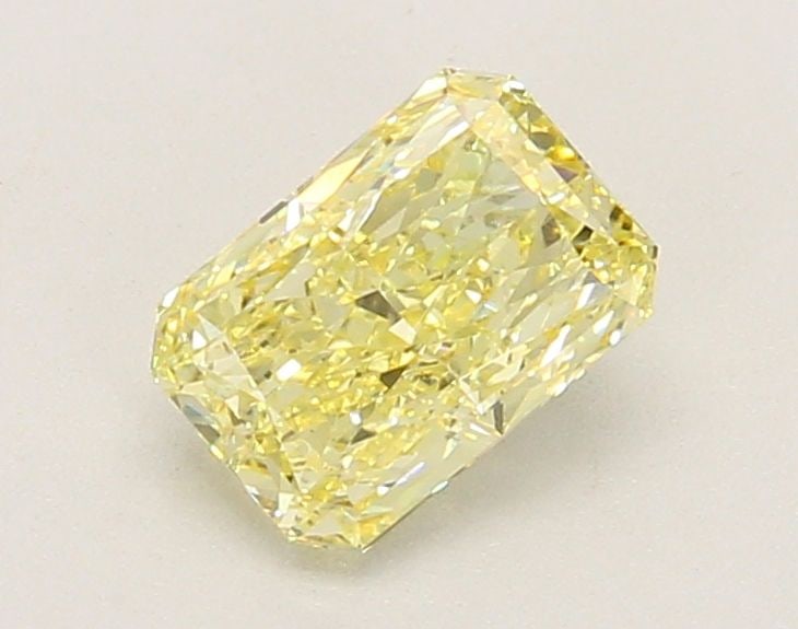 Loose Diamond - RADIANT 1.03ct Fancy Light Yellow VS1: Loose Diamond - RADIANT 1.03ct Fancy Light Yellow VS1 Source: This is a real non-mined Diamond that has been grown in a lab Shape: RADIANT Carats: 1.03 Color: Fancy Light Yellow Certification: IGI Vid