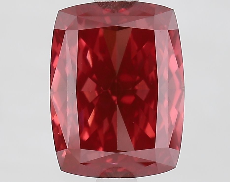 Loose Diamond - CUSHION MODIFIED 2.55ct Fancy Vivid Pink VVS2: Loose Diamond - CUSHION MODIFIED 2.55ct Fancy Vivid Pink VVS2 Source: This is a real non-mined Diamond that has been grown in a lab Shape: CUSHION MODIFIED Carats: 2.55 Color: Fancy Vivid Pink Certifi