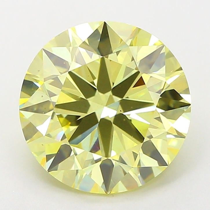 Ideal Loose Diamond - ROUND 4.06ct Fancy Intense Yellow VS1: Ideal Loose Diamond - ROUND 4.06ct Fancy Intense Yellow VS1 Source: This is a real non-mined Diamond that has been grown in a lab Shape: ROUND Carats: 4.06 Color: Fancy Intense Yellow Certification: I