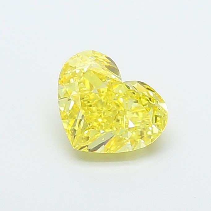 Loose Diamond - HEART 2.03ct Fancy Vivid Yellow VS1: Loose Diamond - HEART 2.03ct Fancy Vivid Yellow VS1 Source: This is a real non-mined Diamond that has been grown in a lab Shape: HEART Carats: 2.03 Color: Fancy Vivid Yellow Certification: IGI Video: