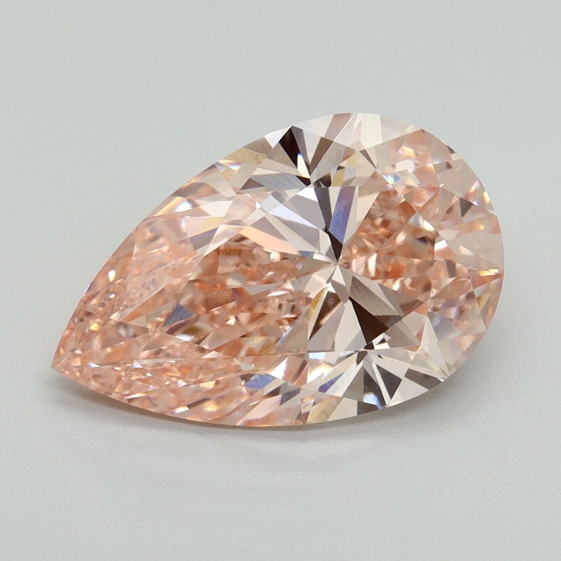 Loose Diamond - PEAR 5.0ct Fancy Intense Pink VS2: Loose Diamond - PEAR 5.0ct Fancy Intense Pink VS2 Source: This is a real non-mined Diamond that has been grown in a lab Shape: PEAR Carats: 5.0 Color: Fancy Intense Pink Certification: IGI Video:
