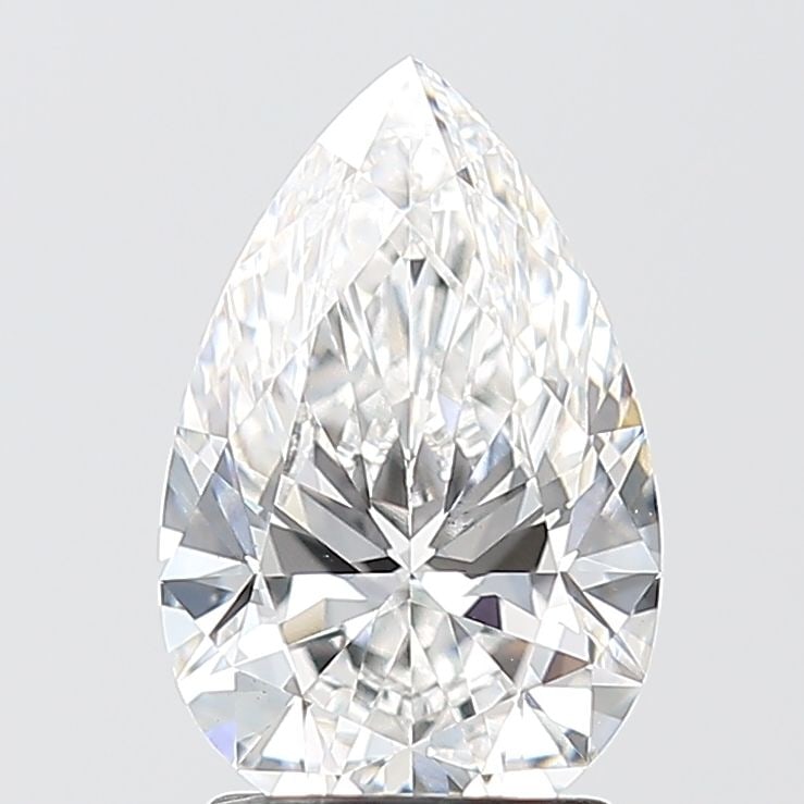 Loose Diamond - PEAR 2.02ct E VS1: Loose Diamond - PEAR 2.02ct E VS1 Source: This is a real non-mined Diamond that has been grown in a lab Shape: PEAR Carats: 2.02 Color: E Clarity: VS1 Certification: IGI Video: