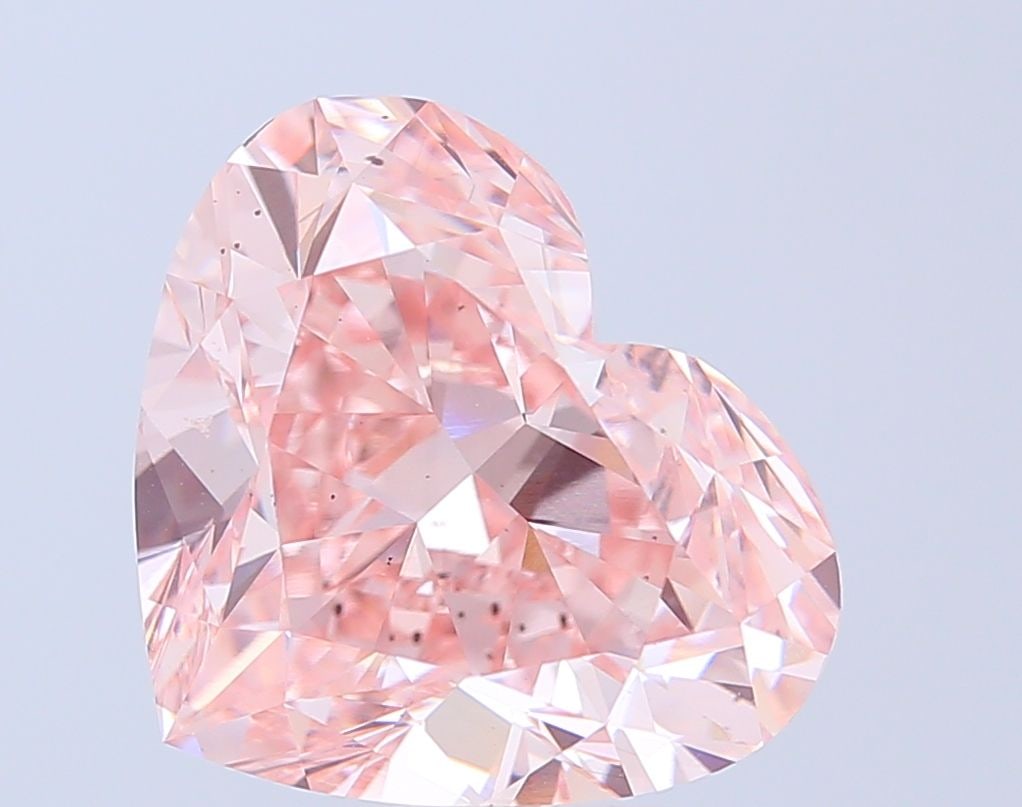 Loose Diamond - HEART 10.04ct Fancy Intense Pink SI1: Loose Diamond - HEART 10.04ct Fancy Intense Pink SI1 Source: This is a real non-mined Diamond that has been grown in a lab Shape: HEART Carats: 10.04 Color: Fancy Intense Pink Certification: IGI Video