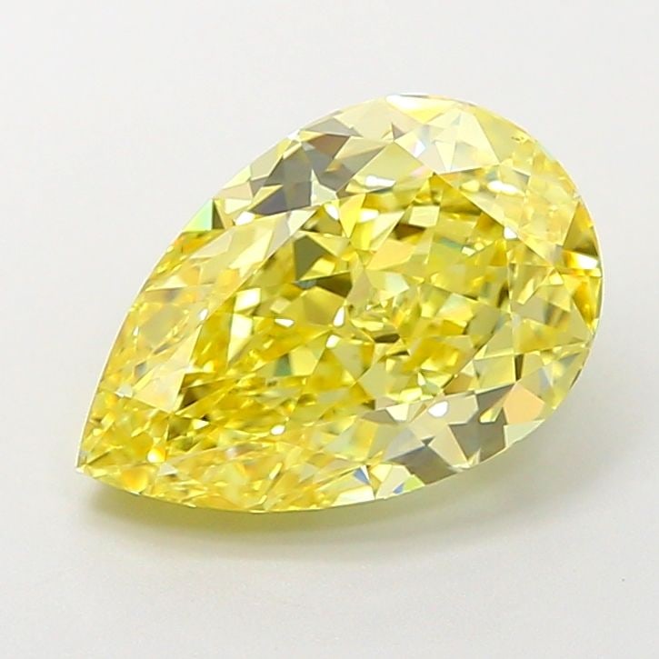 Loose Diamond - PEAR 3.51ct Fancy Intense Yellow VS1: Loose Diamond - PEAR 3.51ct Fancy Intense Yellow VS1 Source: This is a real non-mined Diamond that has been grown in a lab Shape: PEAR Carats: 3.51 Color: Fancy Intense Yellow Certification: IGI Video