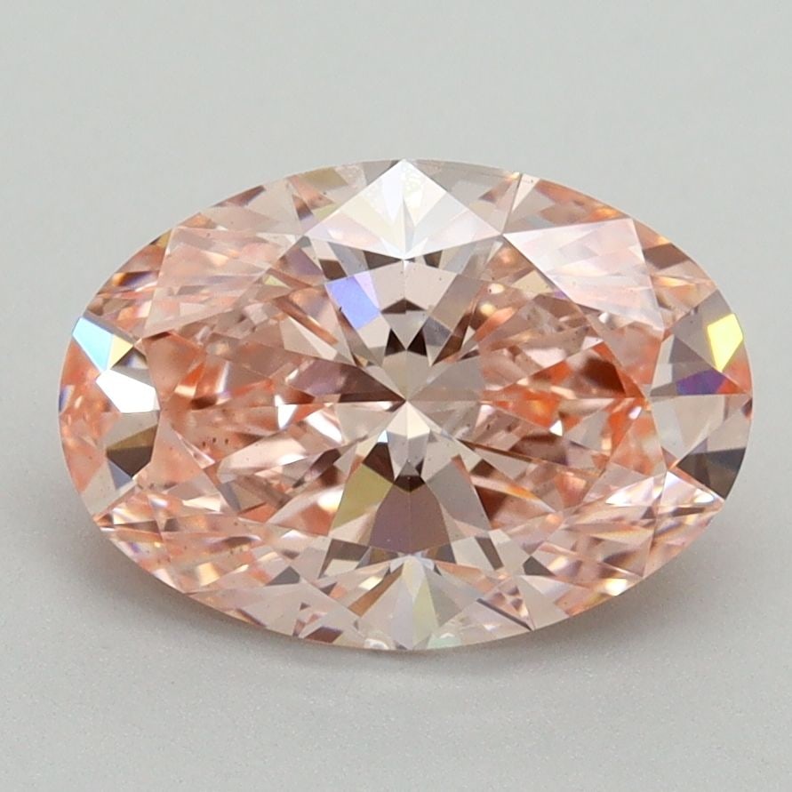 Loose Diamond - OVAL 2.19ct Fancy Vivid Pink VS2: Loose Diamond - OVAL 2.19ct Fancy Vivid Pink VS2 Source: This is a real non-mined Diamond that has been grown in a lab Shape: OVAL Carats: 2.19 Color: Fancy Vivid Pink Certification: IGI Video: