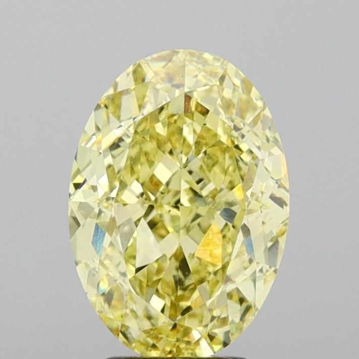 Loose Diamond - OVAL 5.07ct Fancy Intense Yellow VS1: Loose Diamond - OVAL 5.07ct Fancy Intense Yellow VS1 Source: This is a real non-mined Diamond that has been grown in a lab Shape: OVAL Carats: 5.07 Color: Fancy Intense Yellow Certification: IGI Video