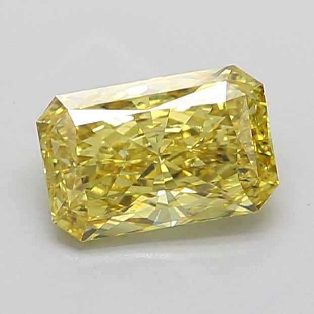 Loose Diamond - RADIANT 2.5ct Fancy Vivid Yellow VS2: Loose Diamond - RADIANT 2.5ct Fancy Vivid Yellow VS2 Source: This is a real non-mined Diamond that has been grown in a lab Shape: RADIANT Carats: 2.5 Color: Fancy Vivid Yellow Certification: IGI Video