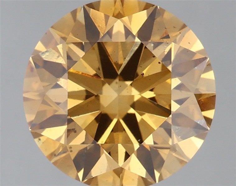 Ideal Loose Diamond - ROUND 3.0ct Fancy Intense Brown Yellow VS2: Ideal Loose Diamond - ROUND 3.0ct Fancy Intense Brown Yellow VS2 Source: This is a real non-mined Diamond that has been grown in a lab Shape: ROUND Carats: 3.0 Color: Fancy Intense Brown Yellow Certif