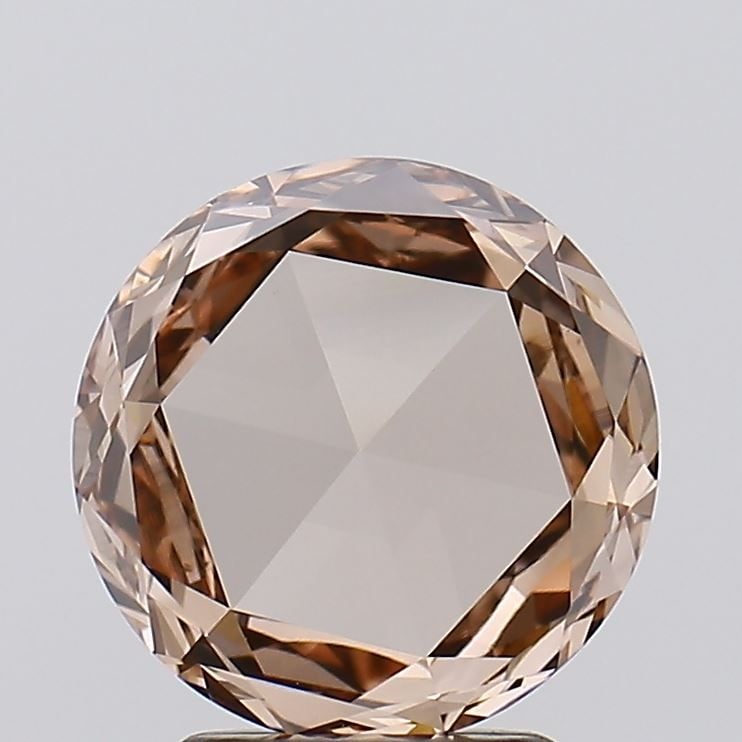 Loose Diamond - ROSE 1.89ct Fancy Brown VS1: Loose Diamond - ROSE 1.89ct Fancy Brown VS1 Source: This is a real non-mined Diamond that has been grown in a lab Shape: ROSE Carats: 1.89 Color: Fancy Brown Certification: IGI Video: