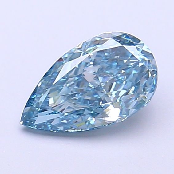 Loose Diamond - PEAR 1.01ct Fancy Vivid Blue VVS2: Loose Diamond - PEAR 1.01ct Fancy Vivid Blue VVS2 Source: This is a real non-mined Diamond that has been grown in a lab Shape: PEAR Carats: 1.01 Color: Fancy Vivid Blue Certification: IGI Video: