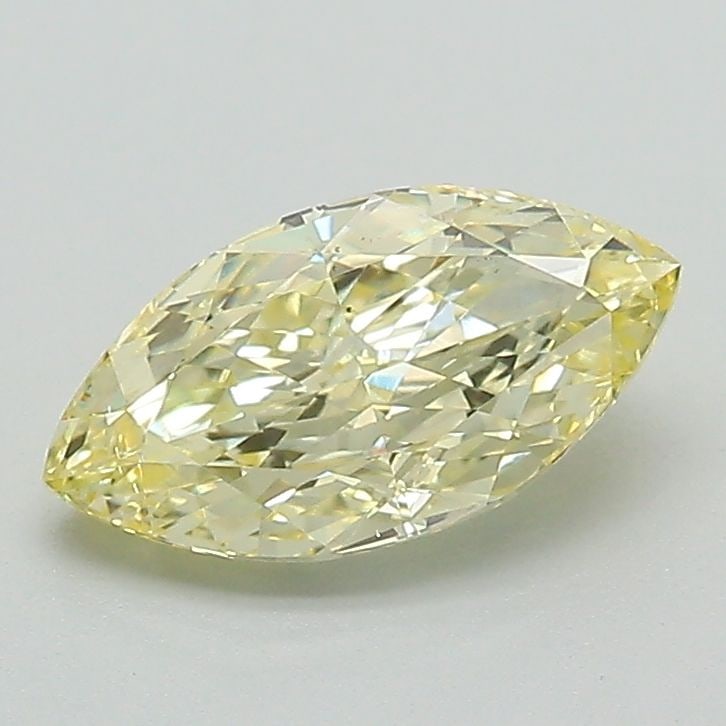 Loose Diamond - MARQUISE 1.07ct Fancy Yellow VS2: Loose Diamond - MARQUISE 1.07ct Fancy Yellow VS2 Source: This is a real non-mined Diamond that has been grown in a lab Shape: MARQUISE Carats: 1.07 Color: Fancy Yellow Certification: IGI Video: