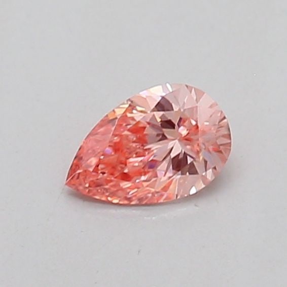 Loose Diamond - PEAR 0.14ct Fancy Vivid Pink VS2: Loose Diamond - PEAR 0.14ct Fancy Vivid Pink VS2 Source: This is a real non-mined Diamond that has been grown in a lab Shape: PEAR Carats: 0.14 Color: Fancy Vivid Pink Certification: IGI The Diamond D