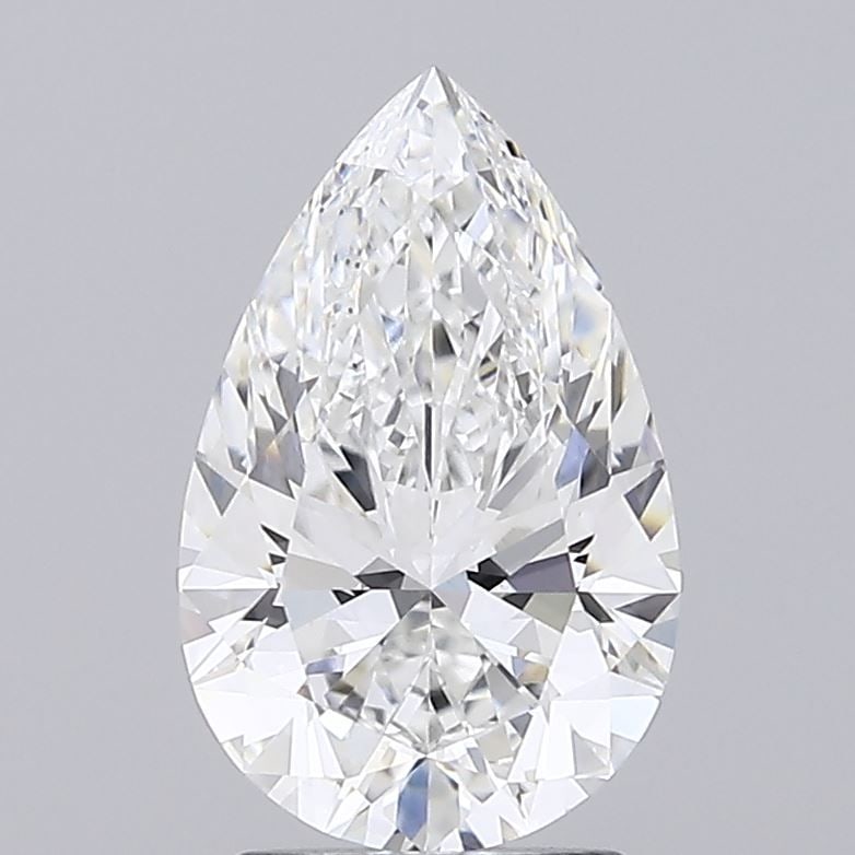 Loose Diamond - PEAR 2.5ct E VVS2: Loose Diamond - PEAR 2.5ct E VVS2 Source: This is a real non-mined Diamond that has been grown in a lab Shape: PEAR Carats: 2.5 Color: E Clarity: VVS2 Certification: IGI Video: