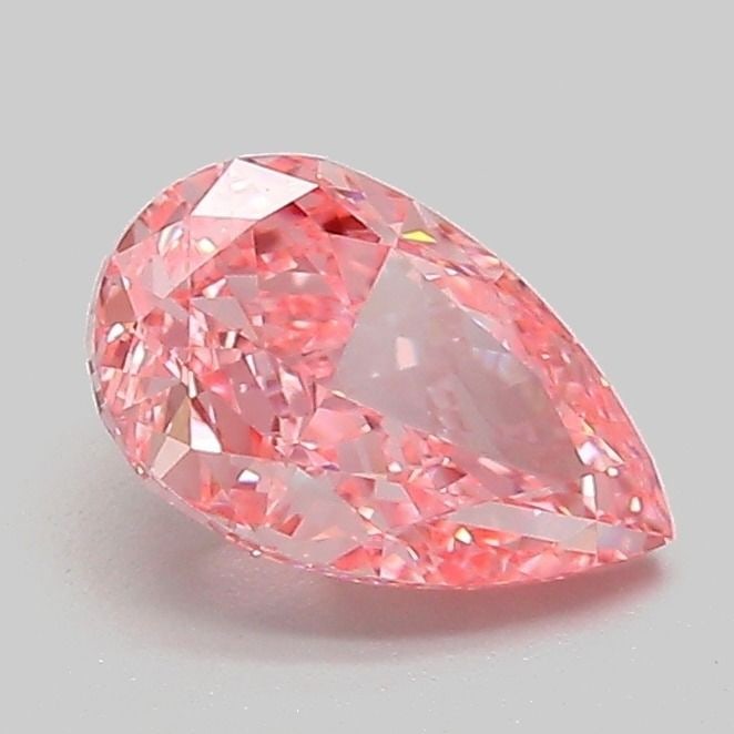 Loose Diamond - PEAR 1.07ct Fancy Vivid Pink VVS2: Loose Diamond - PEAR 1.07ct Fancy Vivid Pink VVS2 Source: This is a real non-mined Diamond that has been grown in a lab Shape: PEAR Carats: 1.07 Color: Fancy Vivid Pink Certification: IGI Video:
