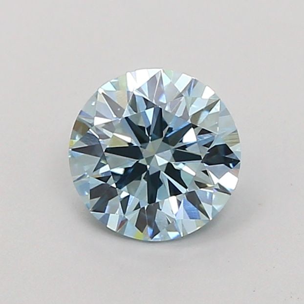 Ideal Loose Diamond - ROUND 1.03ct Fancy Vivid Blue VVS2: Ideal Loose Diamond - ROUND 1.03ct Fancy Vivid Blue VVS2 Source: This is a real non-mined Diamond that has been grown in a lab Shape: ROUND Carats: 1.03 Color: Fancy Vivid Blue Certification: IGI Vide