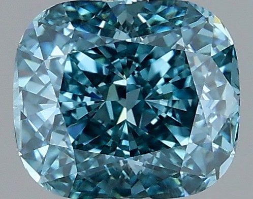 Loose Diamond - CUSHION MODIFIED 1.05ct Fancy Vivid Blue VS1: Loose Diamond - CUSHION MODIFIED 1.05ct Fancy Vivid Blue VS1 Source: This is a real non-mined Diamond that has been grown in a lab Shape: CUSHION MODIFIED Carats: 1.05 Color: Fancy Vivid Blue Certific