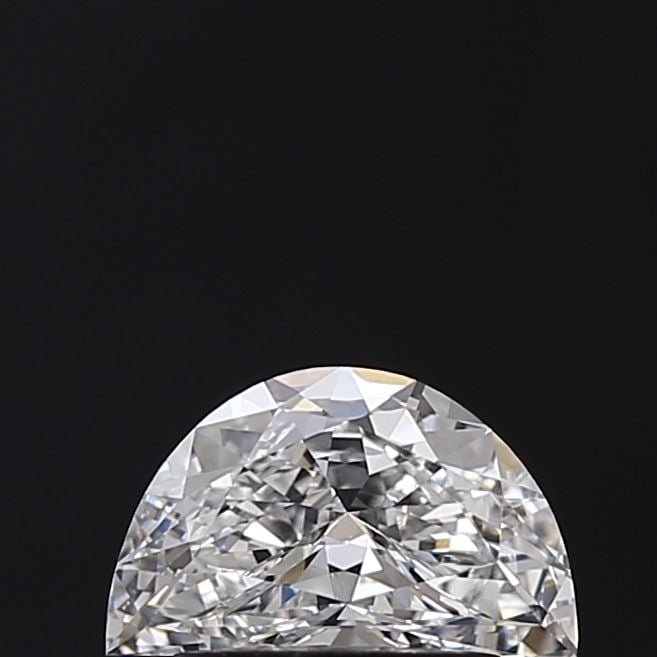Loose Diamond - HALF MOON 1.01ct F VVS2: Loose Diamond - HALF MOON 1.01ct F VVS2 Source: This is a real non-mined Diamond that has been grown in a lab Shape: HALF MOON Carats: 1.01 Color: F Clarity: VVS2 Certification: NONE The Diamond Depot